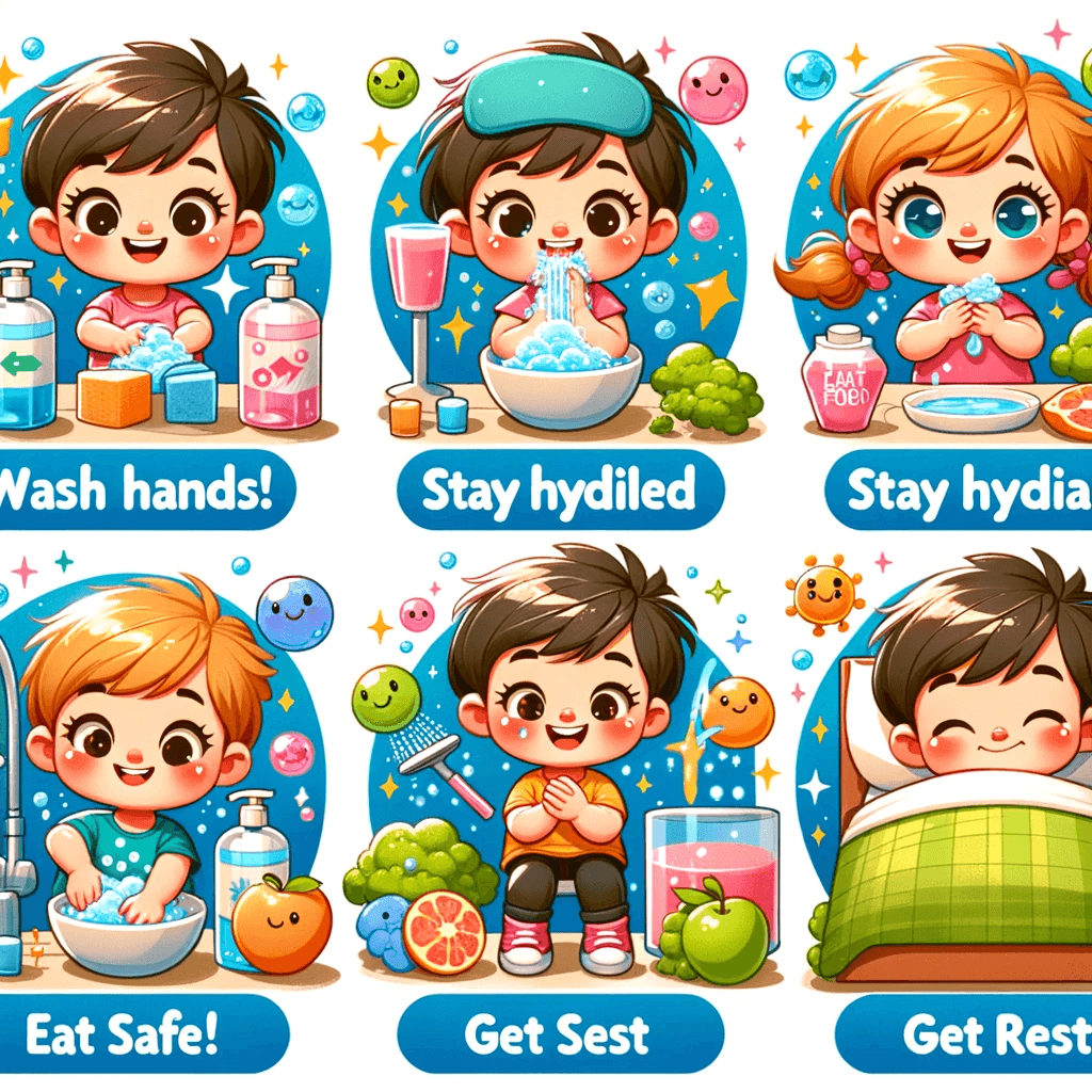 노로바이러스 치료 및 예방법