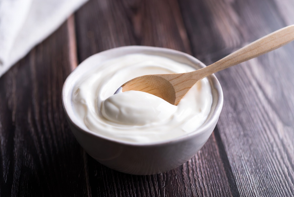 아침공복에좋은음식-플레인요거트