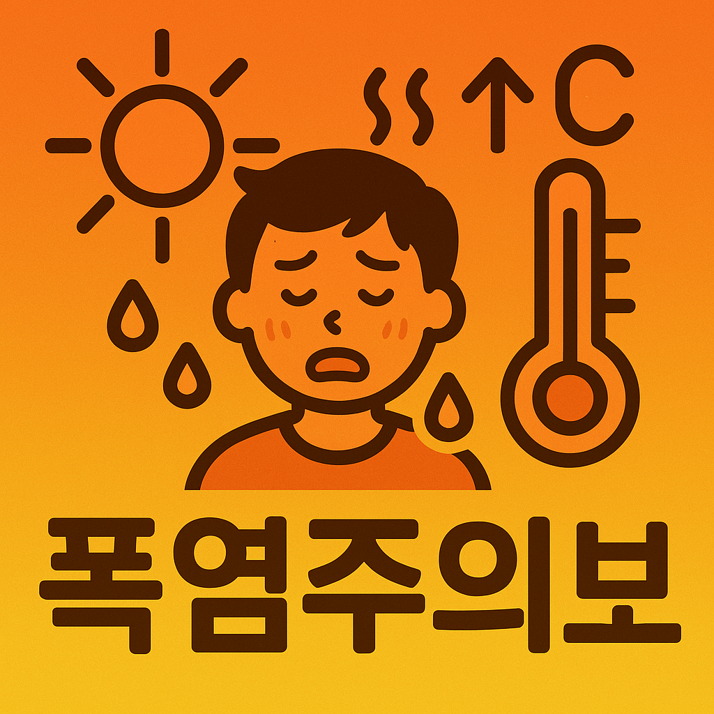 2025년 여름 폭염 주의보 총정리｜건강 지키는 행동 요령부터 전기요금 절약 꿀팁까지