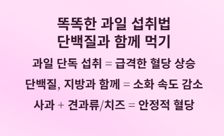 당뇨인도 걱정 없이 먹을 수 있는 과일 Best 4