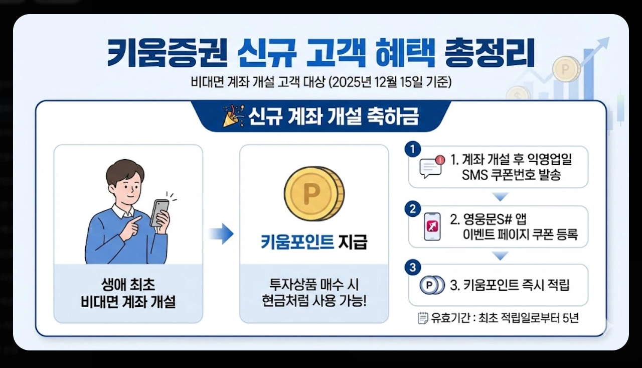 키움증권 계좌개설 비대면 5분 완성