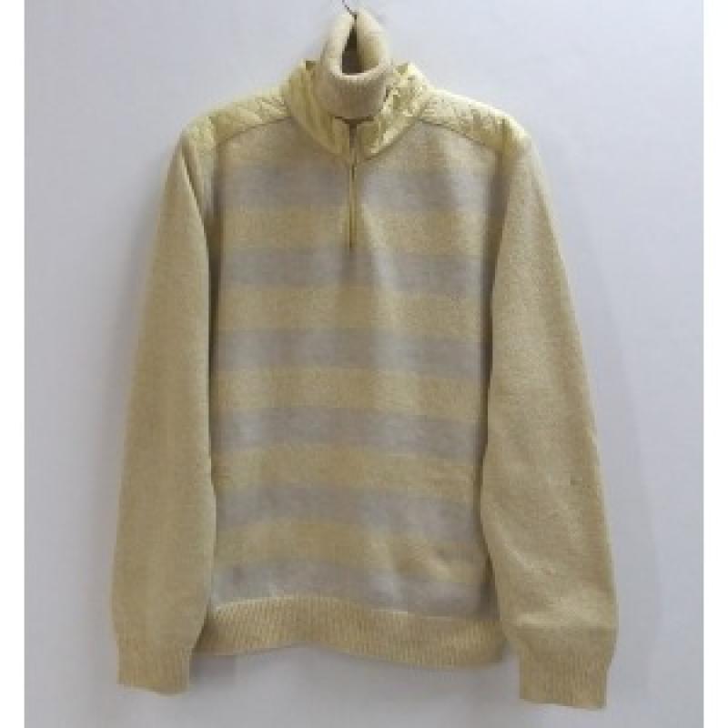 레노마스포츠 레노마스포츠 여성 안감방풍 목폴라 울 니트 95/중고