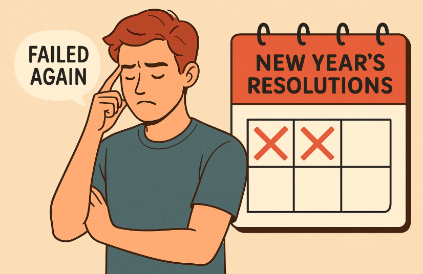 작심삼일(three-day hump)은 결국 실패가 아니다.