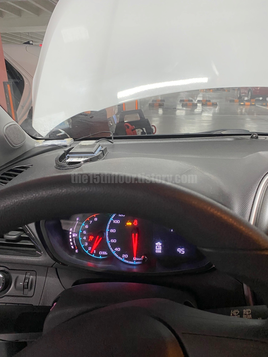 동일 증상 재발생 (시동 불능)