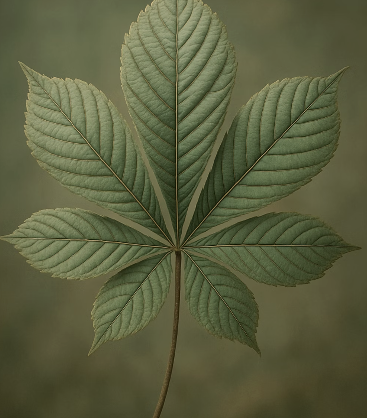 이름의 첫 단서, '일곱 개의 잎'