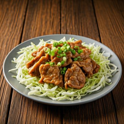 돼지목살 생강구이