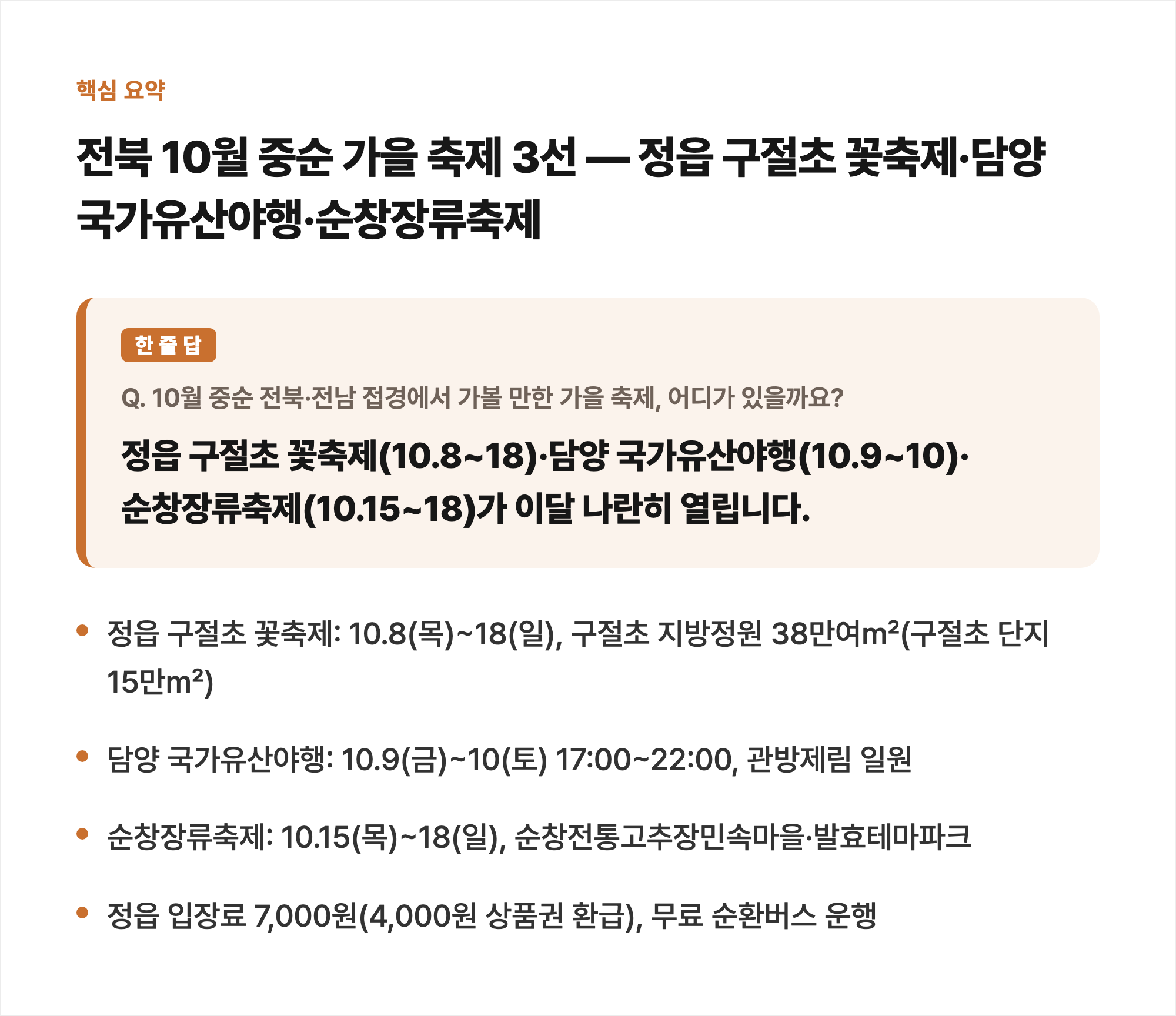 핵심 요약 카드