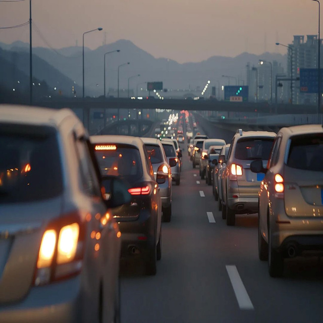 제2경인고속도로 교통상황