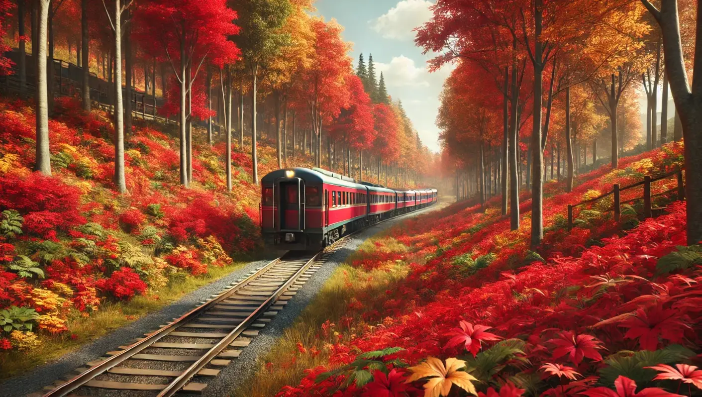 11월 관광 열차 할인 50%, 추천 단풍 여행 코스
