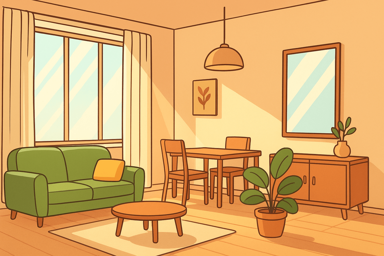 자연광으로 집안 분위기 살리기