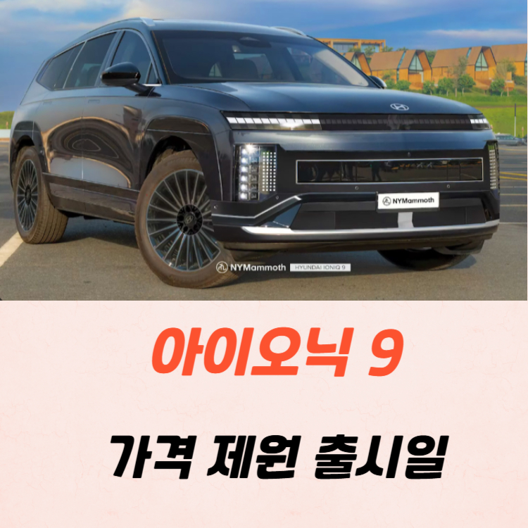 현대 아이오닉 9 가격 제원 출시일 2025
