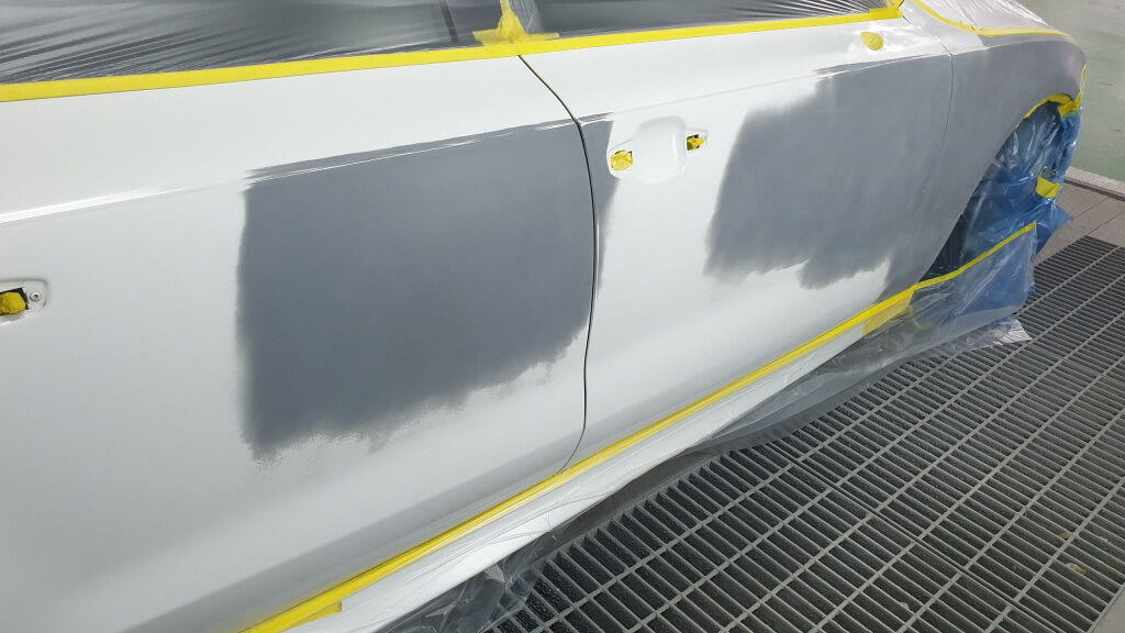 앞문, 뒷문 서페이서 도 자동차 판금도색 - 앞문, 뒷문 서페이서 도