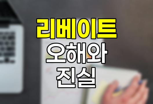 리베이트의 이면, 오해와 진실