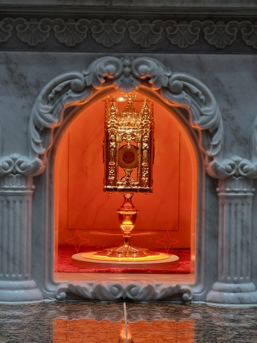 목포 산정동성당 성 십자가 보목