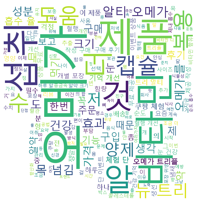 뉴트리원 알티지 오메가3 트리플 리뷰 분석