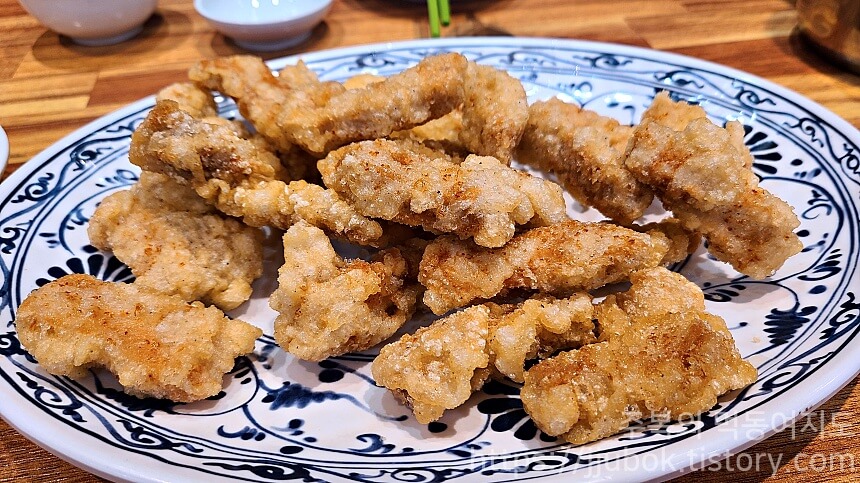 연중반점-등심-고기튀김