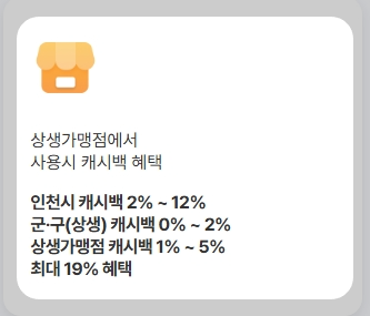 인천이음카드 캐시백 한도 완전정리 얼마나 돌려받을 수 있을까