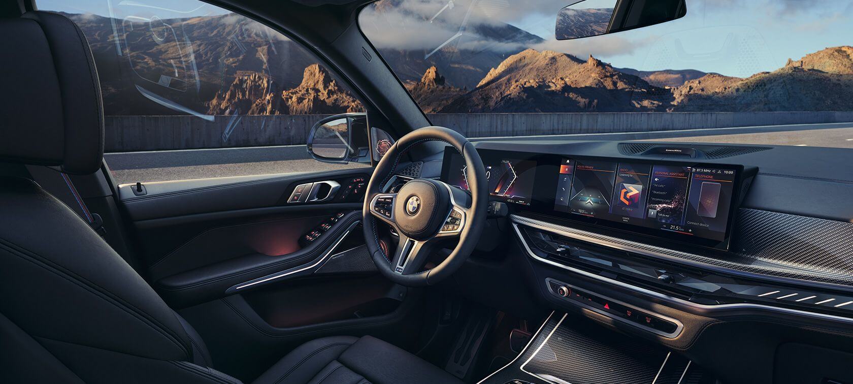 BMW X7 m60i 실내 인테리어