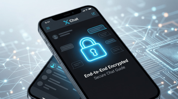 엑스챗(XChat) 보안 메신저 암호화 기능 UI 가이드