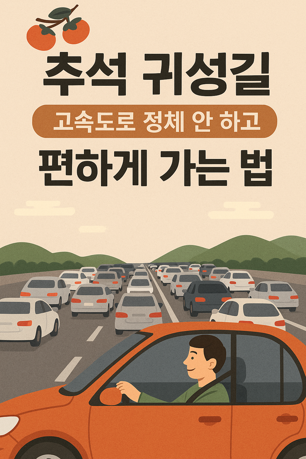 추석 귀성길, 고속도로 정체 안 하고 편하게 가는 법(+2025)