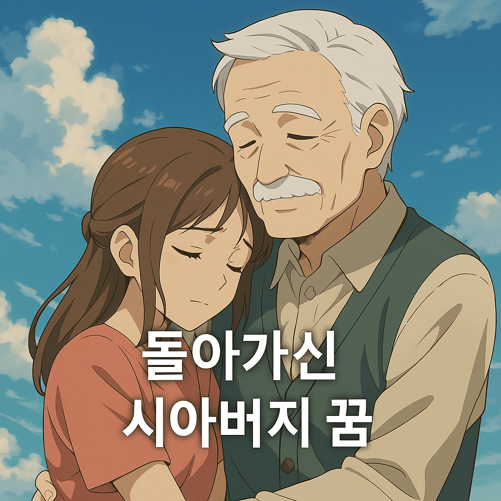 돌아가신 시아버지 꿈