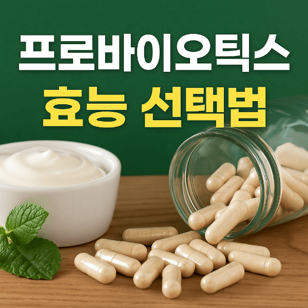 프로바이오틱스 효능과 선택법 썸네일