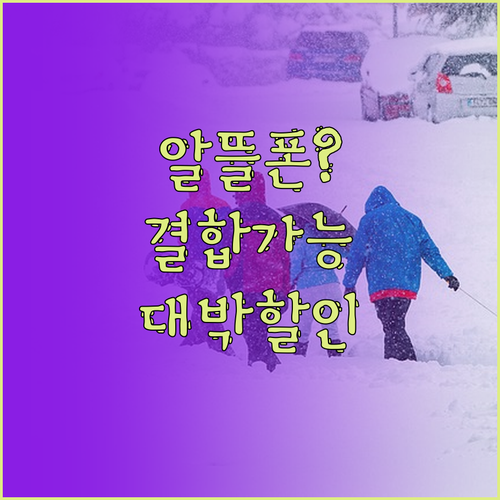 알뜰폰도 가능한 유플러스 인터넷 결합..