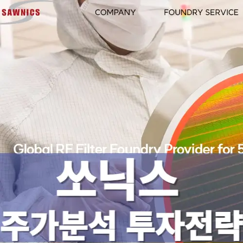 쏘닉스 주가분석 및 주식 투자전략