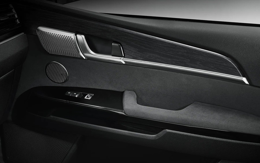 모하비 그래비티 알칸타라 도어 암레스트 & 센터트림