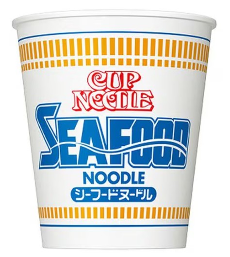 일본의 간편식 시푸드 라멘의 이미지