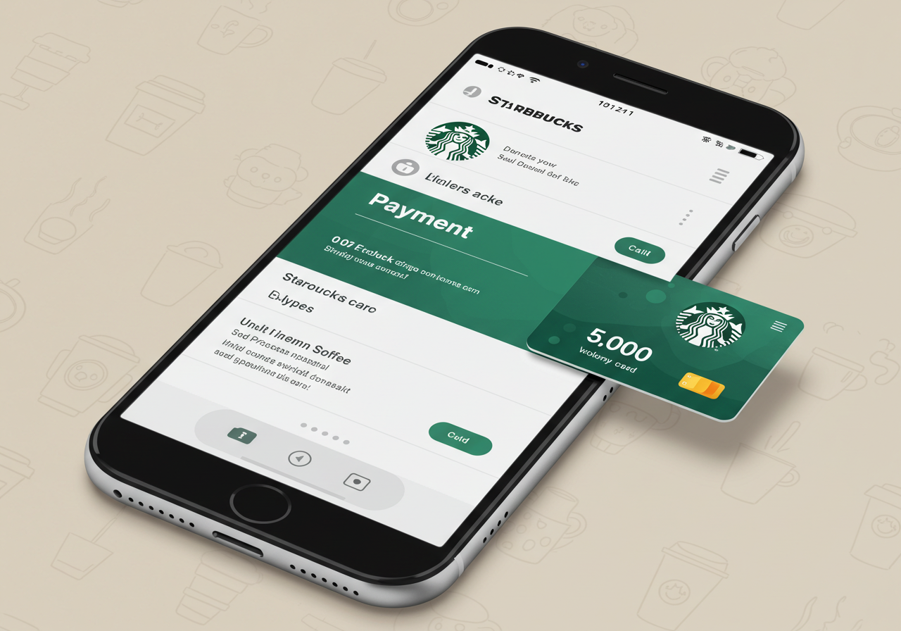 스타벅스 카드 앱으로 잔액 확인하는 가장 쉬운 방법