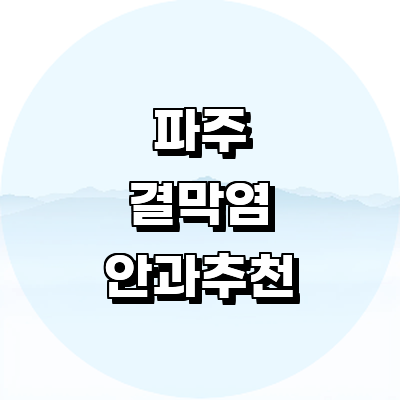 파주시 안과