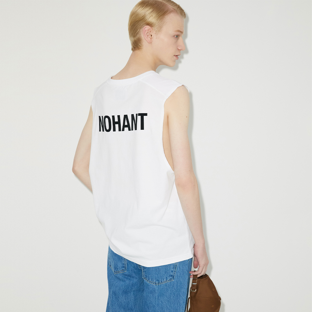 노앙 NOHANT BACK LOGO SLEEVELESS