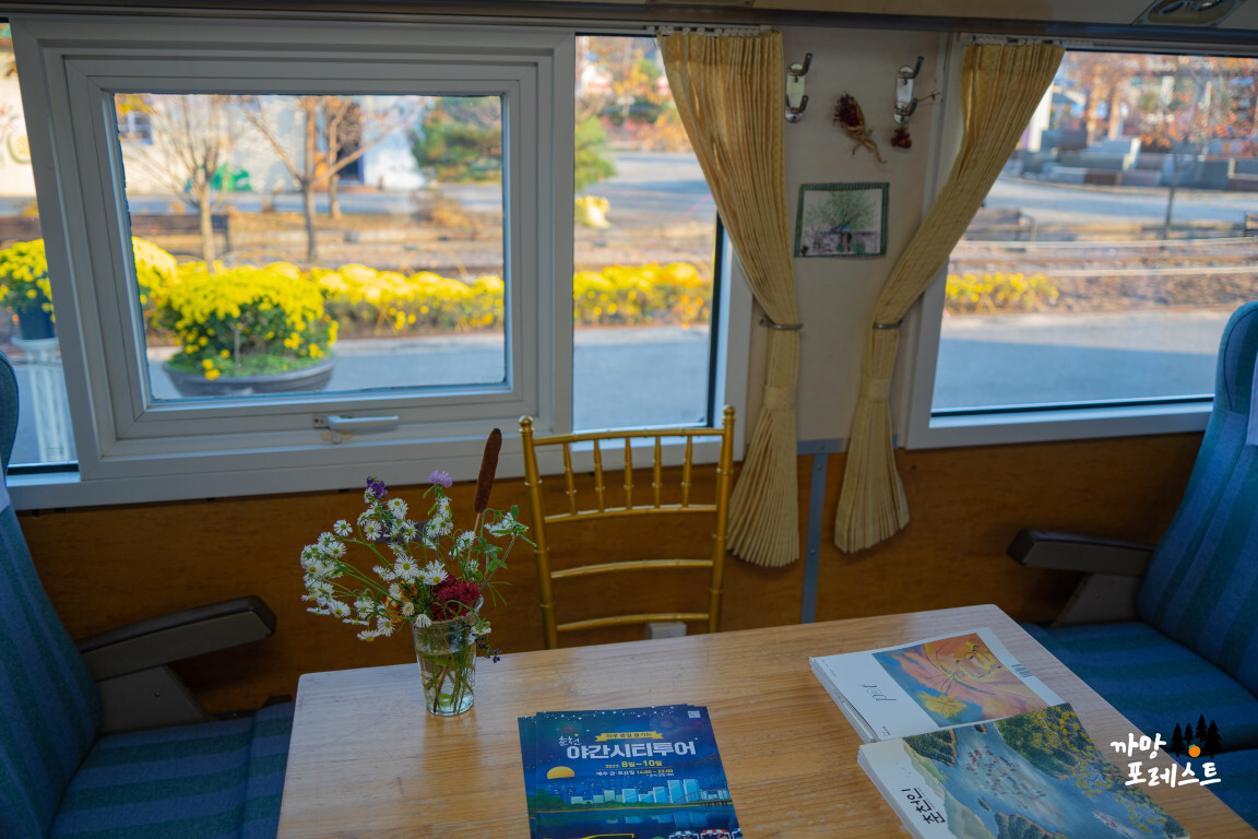 춘천 김유정역 폐역 내부