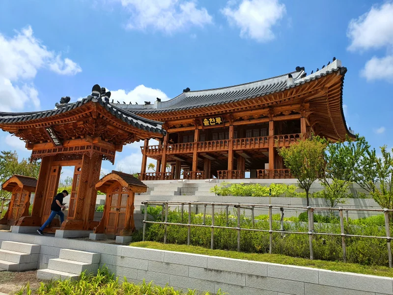 세종수목원 한국전통정원 솔찬루2