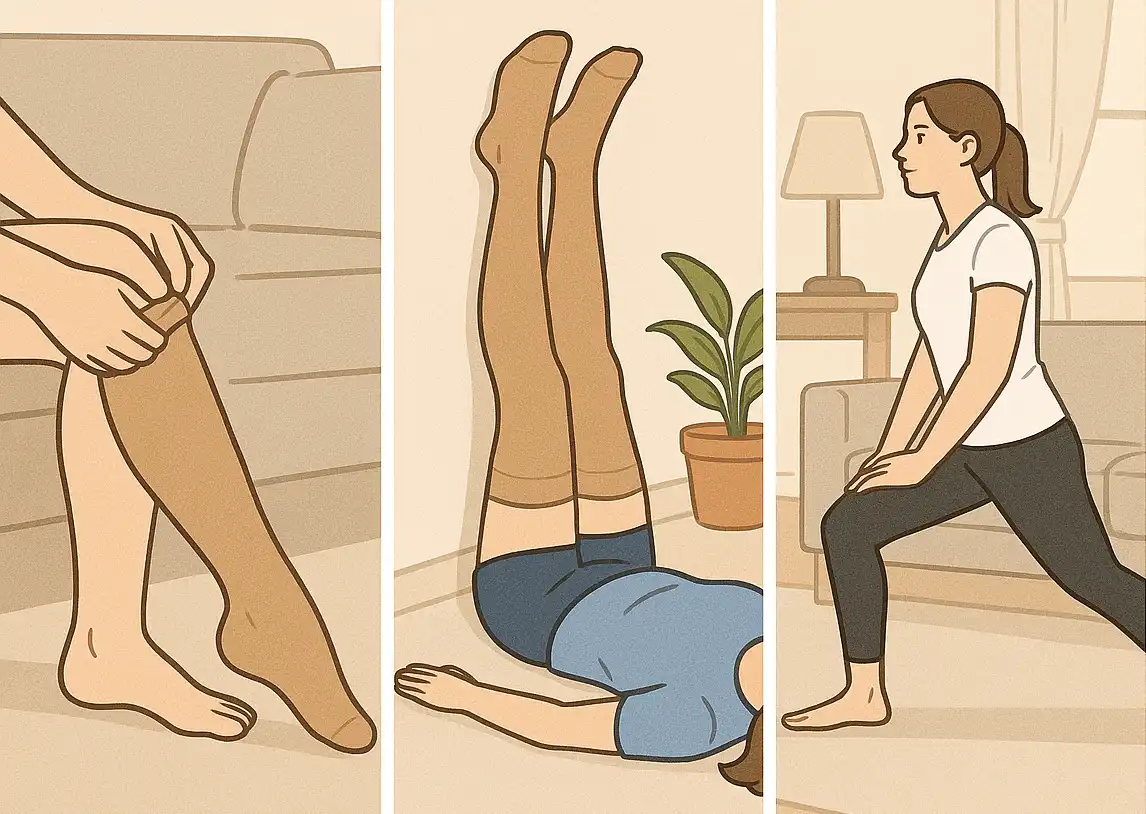 하지정맥류 예방 및 관리 방법