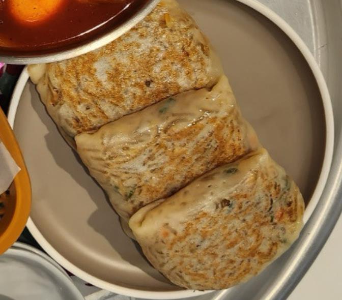 6시내고향 영천공설시장 보따리만두 3개