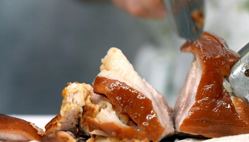 맛있게 삶아진 족발 이미지