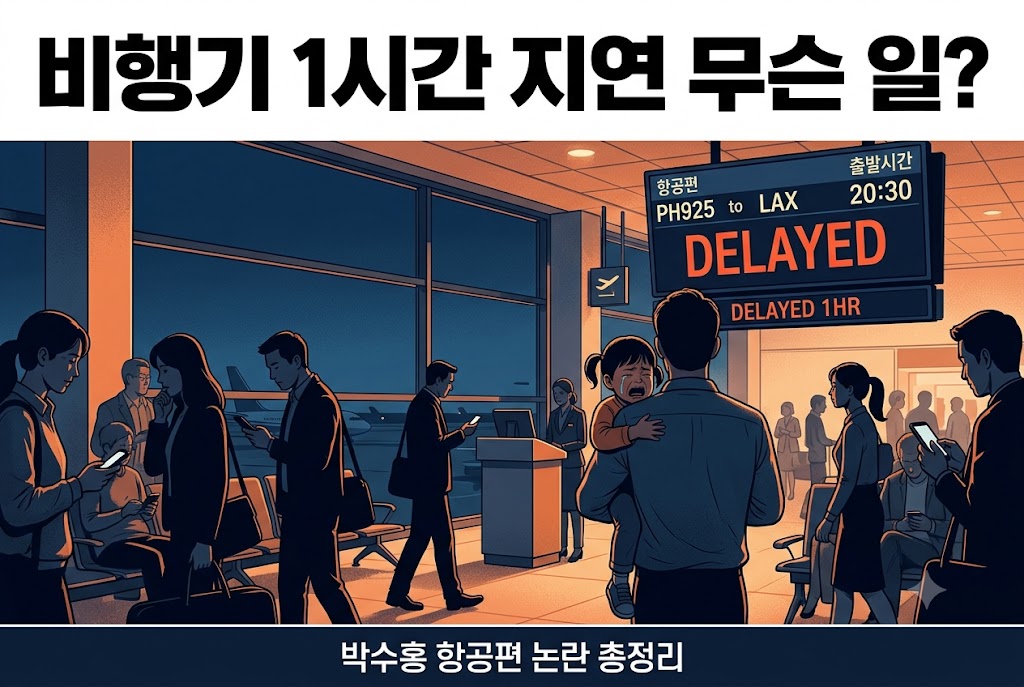 공항 탑승 게이트 앞에서 대기하는 승객들의 실루엣
