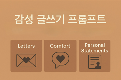 motional Writing Prompts: letters, Comfort, and Personal Statement