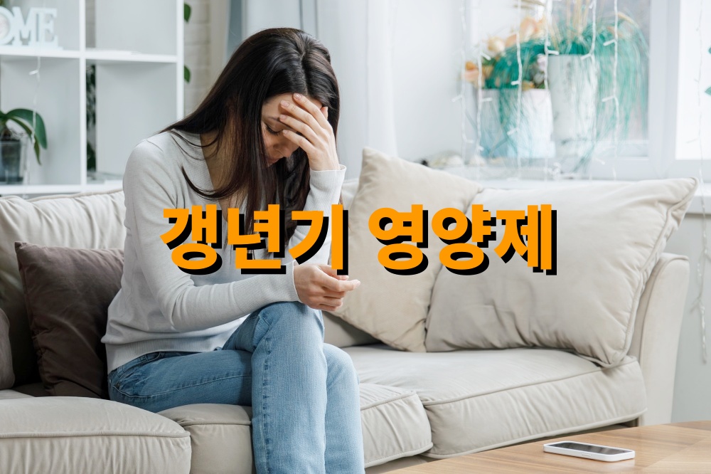 갱년기 영양제 정보 운동 여성호르몬균형