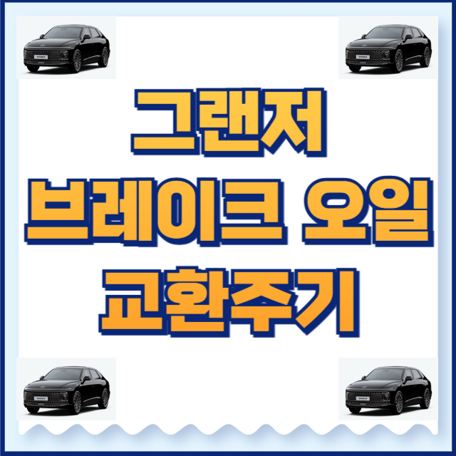 그랜저 브레이크오일