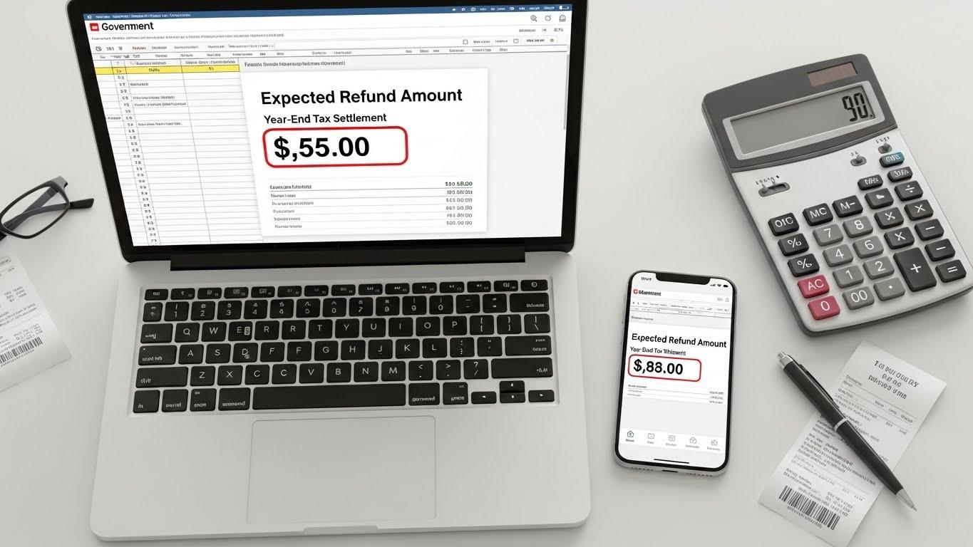 연말정산 예상 환급금 조회