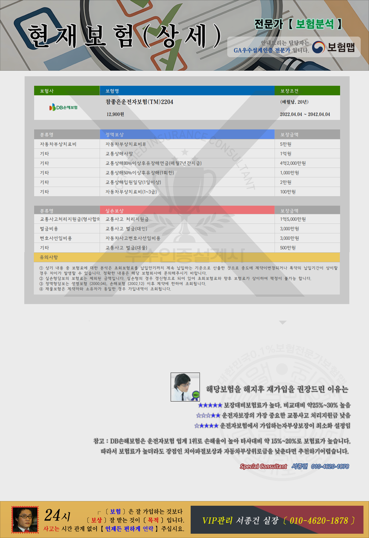 DB손해 참좋은운전자보험(TM)2204