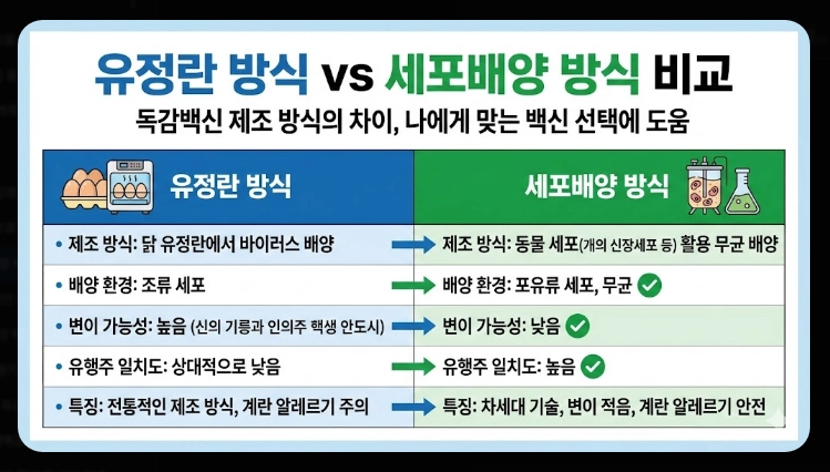 세포배양 독감백신이란