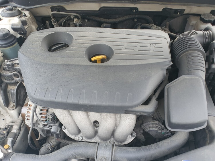 LPG-가스차-엔진룸