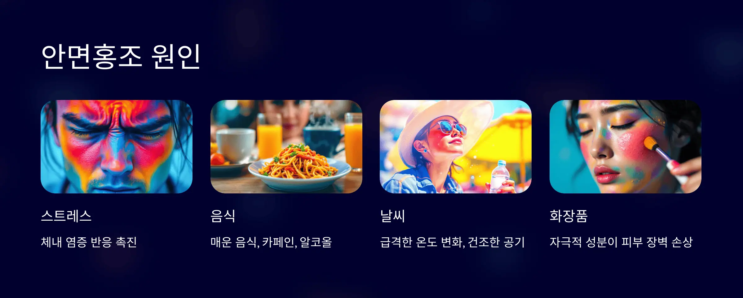 안면홍조 원인