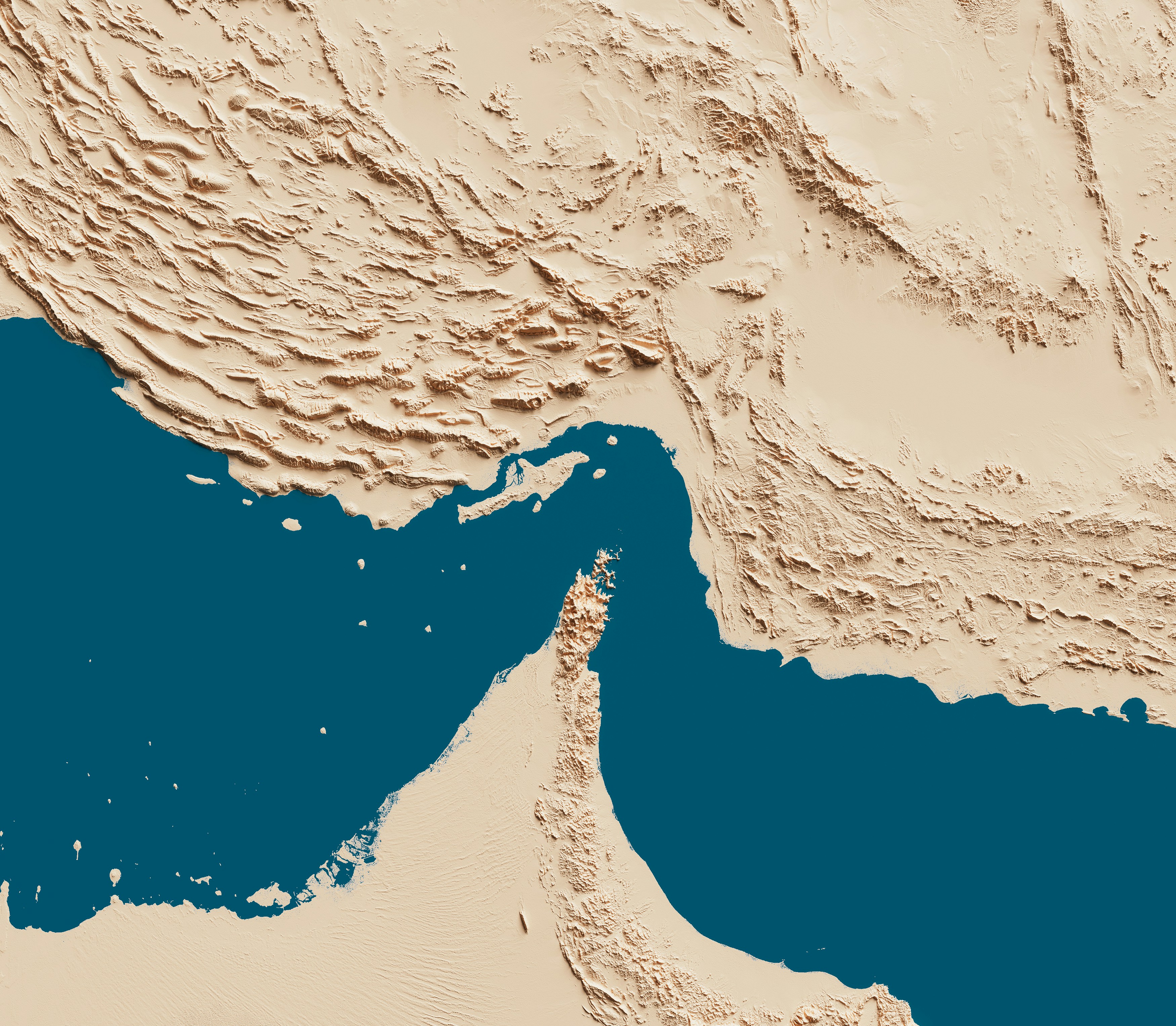 Hormuz map