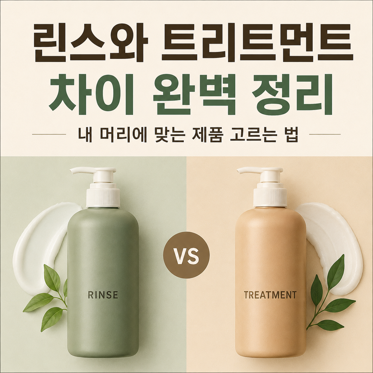 린스와 트리트먼트
