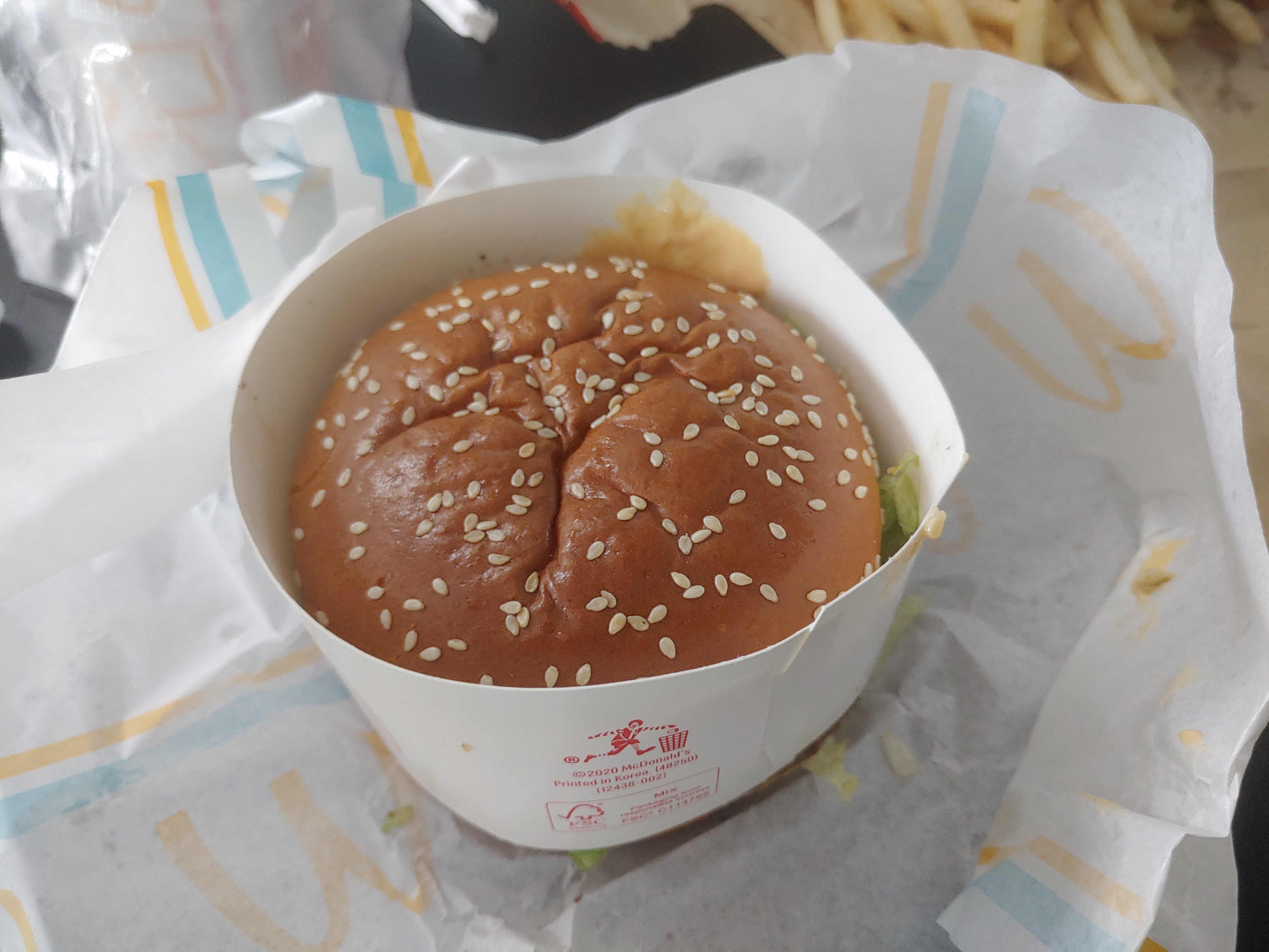 맥도날드 더블빅맥세트 딜리버리 